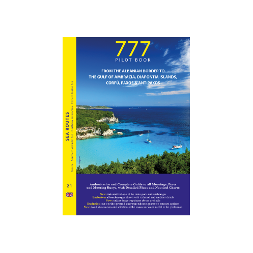 777 Pilot book - From the Albanian border to the gulf of Ambracia, Diapontias islands, Corfu, Paxos & Antipaxos