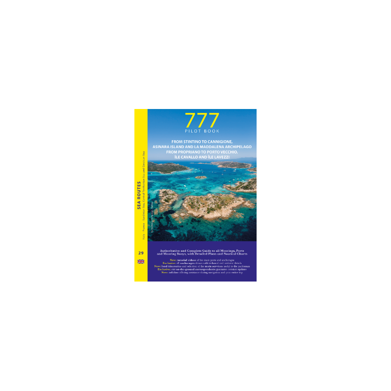 777 Pilot book - From Stintino to Cannigione, Asinara island and la Maddalena archipelago. Corsica from Propiano to