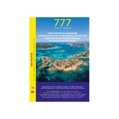 777 Pilot book - From Stintino to Cannigione, Asinara island and la Maddalena archipelago. Corsica from Propiano to