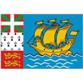 Drapeau Saint Pierre et Miquelon