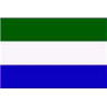 Drapeau Sierra Leone