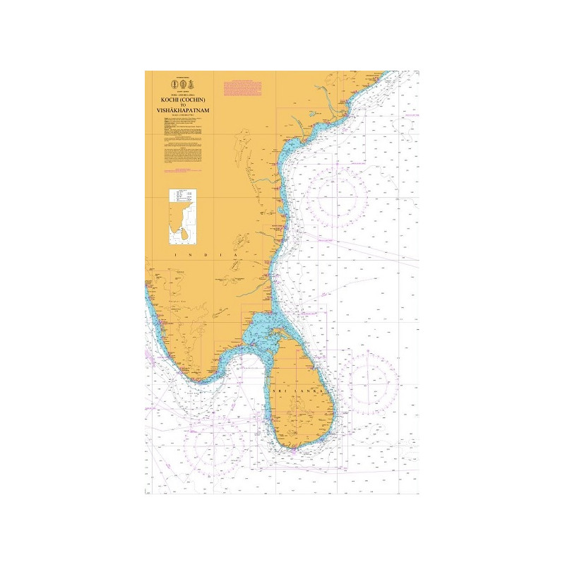 Indian National Hydrographic Office - IN32 - Kochi (Cochin) to Vishakhapatnam
