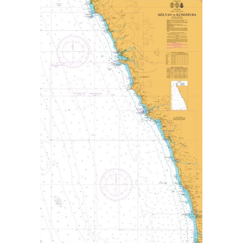 Indian National Hydrographic Office - IN257 - M?lvan to Kund?pura Indian National Hydrographic Office - IN257 - M?lvan to Kund?pura