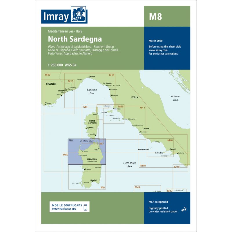 Imray - M8 - North Sardegna