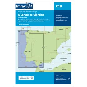 Imray - C19 - Cabo Finisterre to Gibraltar - Teddington to Southend