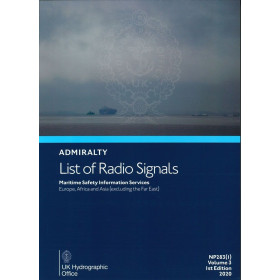 Admiralty - NP283(1) - List of Radio Signals Volume 3 - Part 1, Maritime Safety Information Services Europe, Africa and Asia (ex