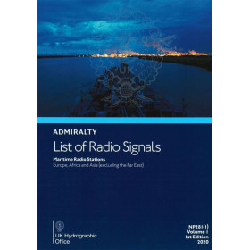 Admiralty - NP281(1) - List of Radio Signals Volume 1 - Part 1, Maritime Radio Stations Europe, Africa and Asia (excluding the F