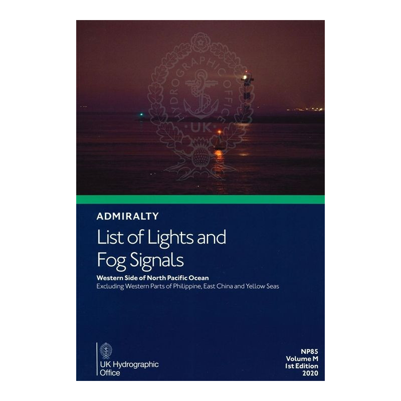 Admiralty - NP085 - List of lights and Fog Signals - West side N Pacific