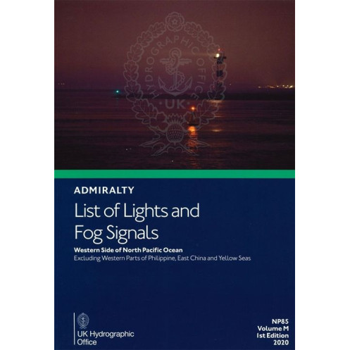 Admiralty - NP085 - List of lights and Fog Signals - West side N Pacific