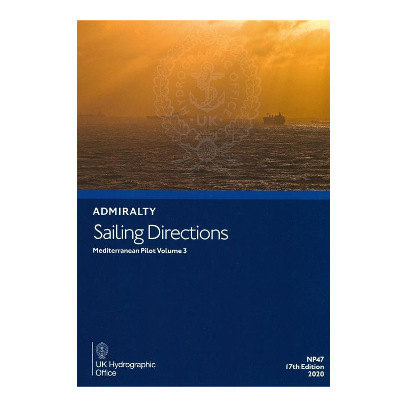 Admiralty - eNP047 - Sailing directions: Mediterranean Vol. 3