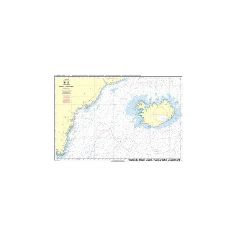 IHO - 010 - carte marine - Islande - Groenland
