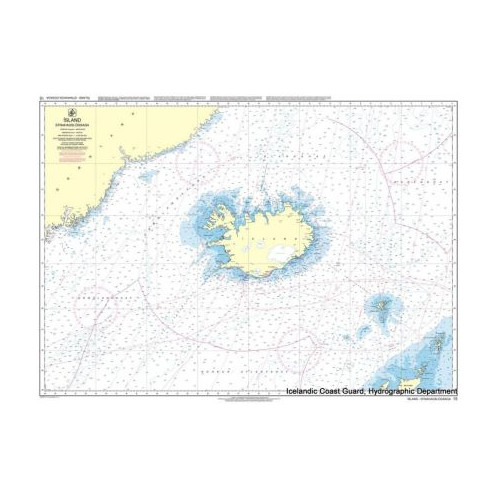 IHO - 015 - nautical chart - Ísland - Efnahagslögsagan