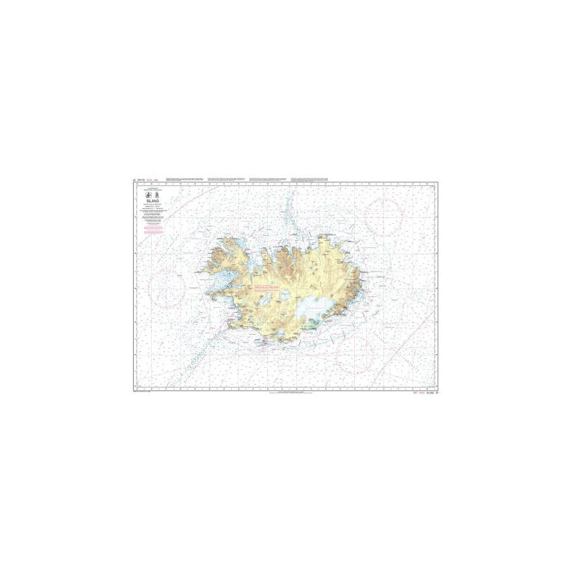 IHO - 021 - carte marine - Islande