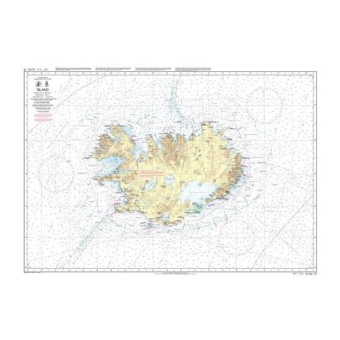 IHO - 021 - carte marine - Islande