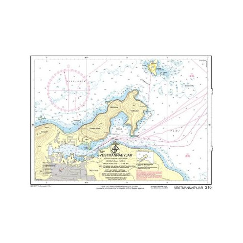 IHO - 310 - nautical chart - Vestmannaeyjar