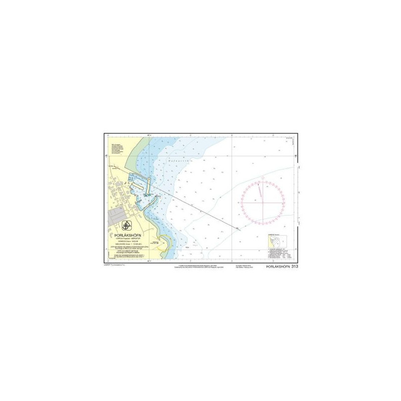IHO - 313 - nautical chart - Þorlákshöfn