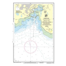 IHO - 314 - nautical chart - Grindavík