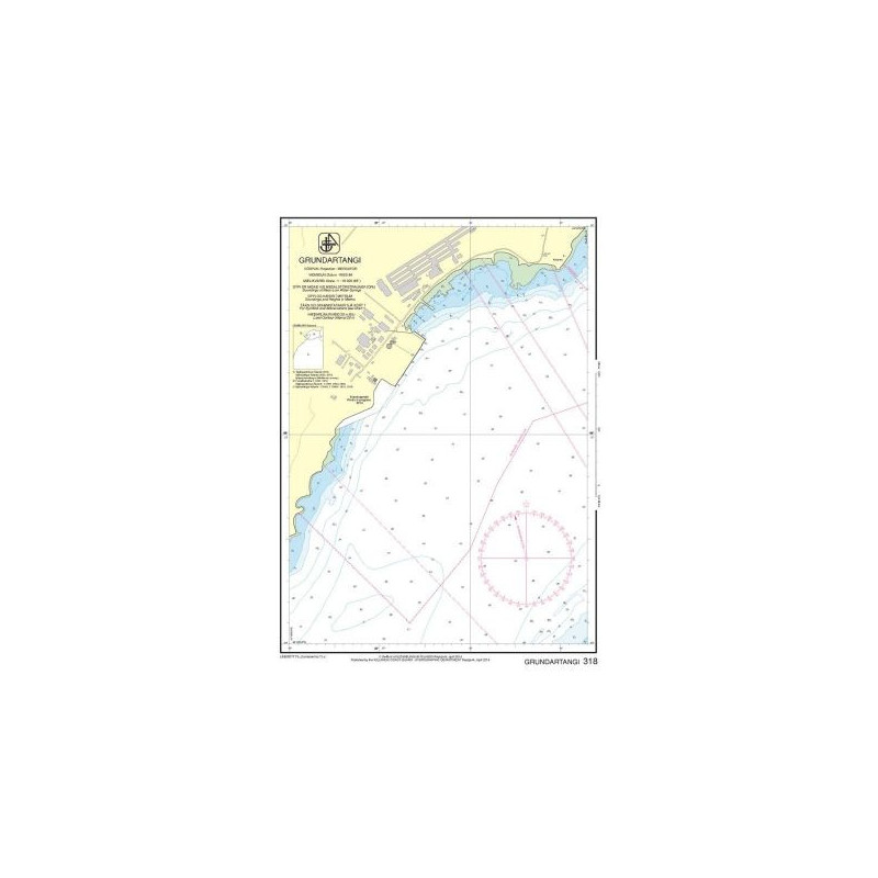 IHO - 318 - nautical chart - Grundartangi