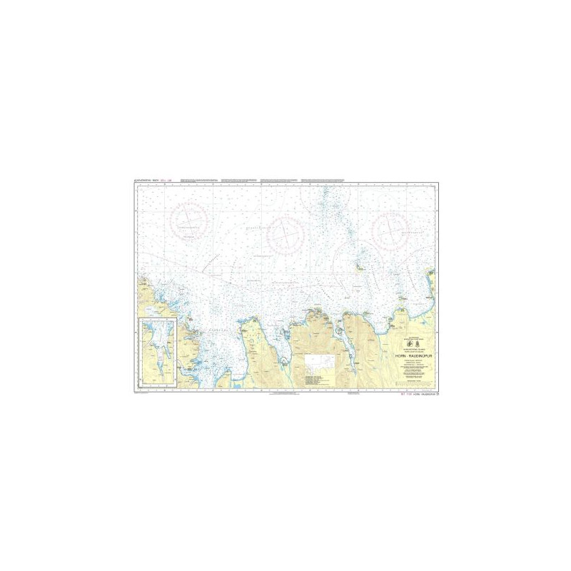 IHO - 051 - carte marine - Corne - Rauðinúpur