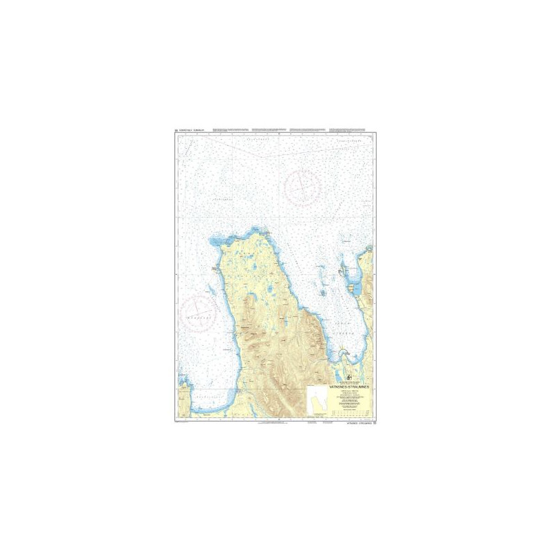 IHO - 055 - nautical chart - Vatnsnes - Straumnes