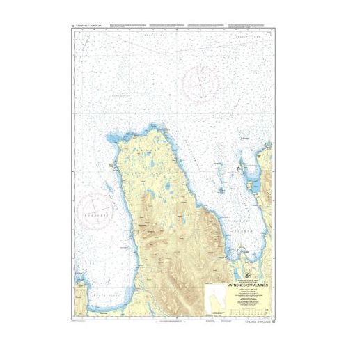 IHO - 055 - nautical chart - Vatnsnes - Straumnes