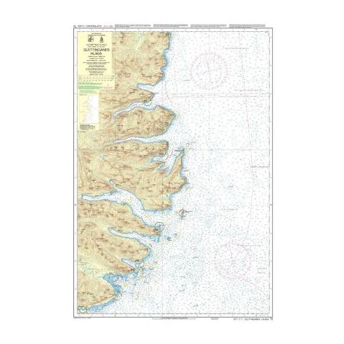 IHO - 073 - nautical chart - Glettinganes - Hlaða