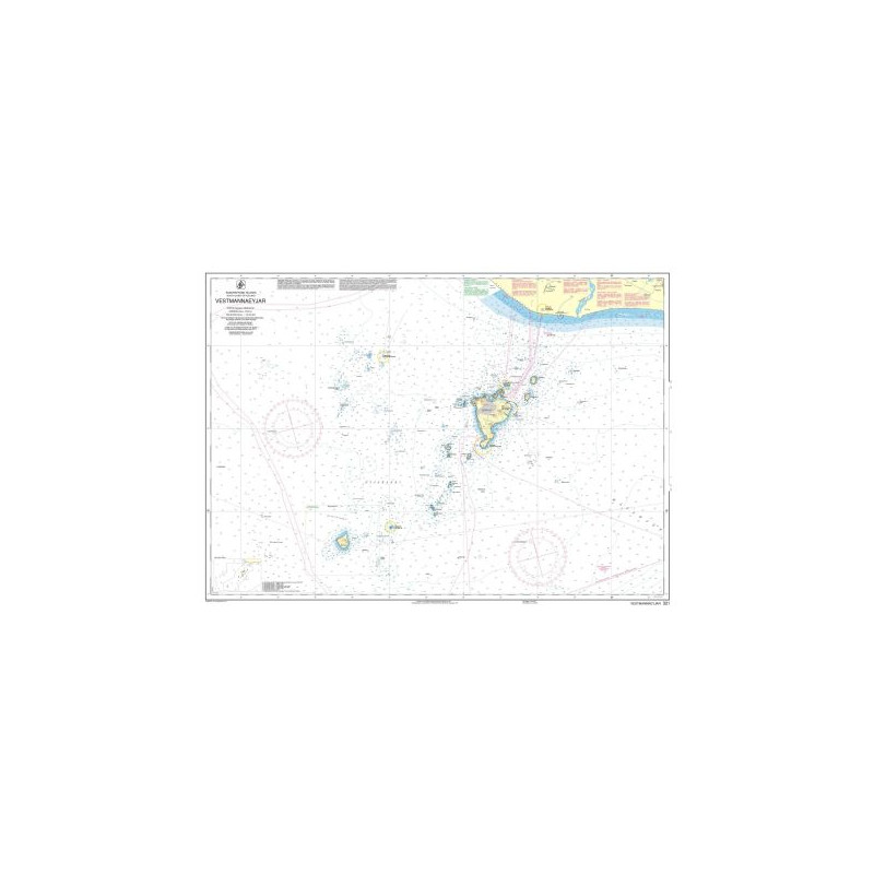IHO - 321 - carte marine - Vestmannaeyjar
