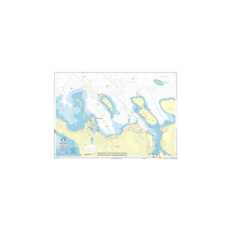 IHO - 362 - carte marine - Reykjavik