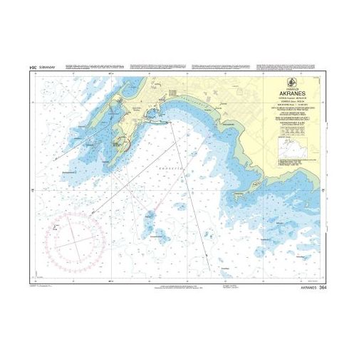 IHO - 364 - nautical chart - Akranes