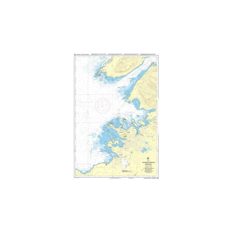 IHO - 365 - nautical chart - Hafnarfjörður - Akranes