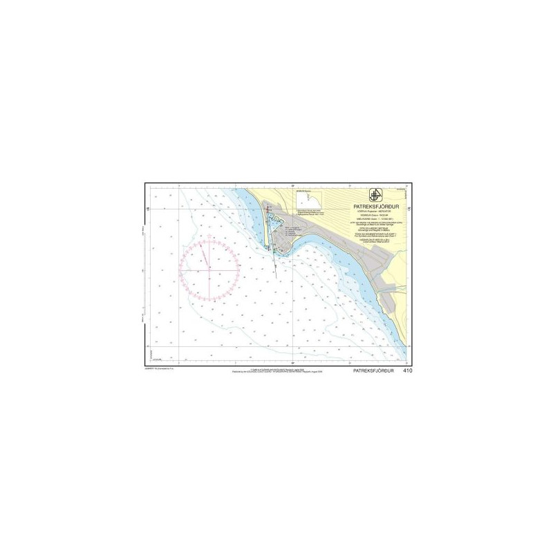 IHO - 410 - nautical chart - Patreksfjörður