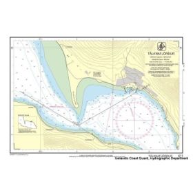 IHO - 411 - nautical chart - Tálknafjörður