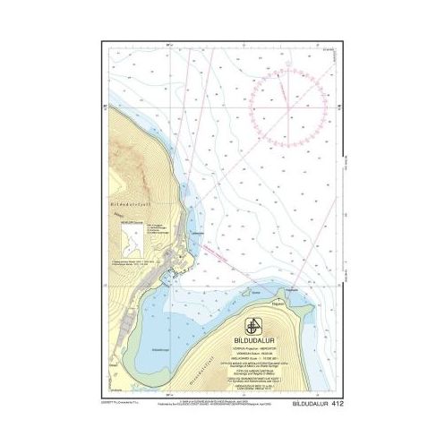 IHO - 412 - carte marine - Bildudalur