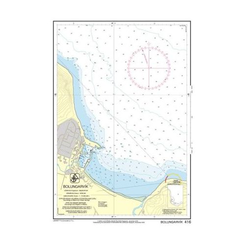 IHO - 416 - carte marine - Bolungarvik
