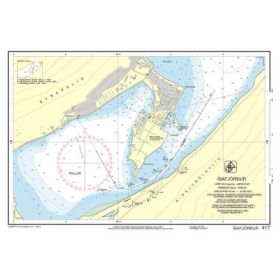 IHO - 417 - carte marine - Isafjörður