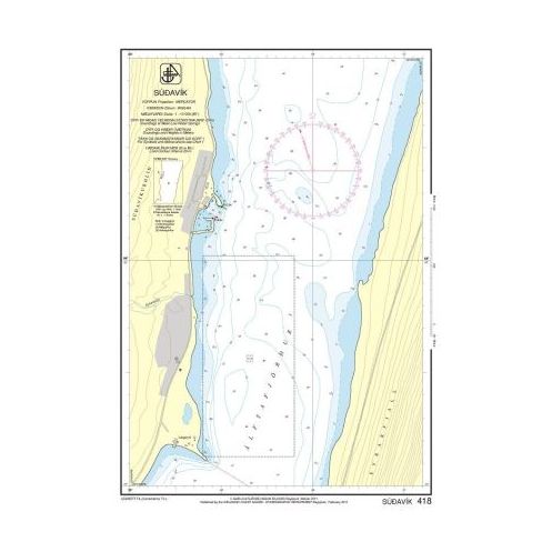 IHO - 418 - nautical chart - Súðavík