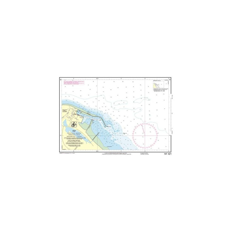 IHO - 421 - carte marine - Rif