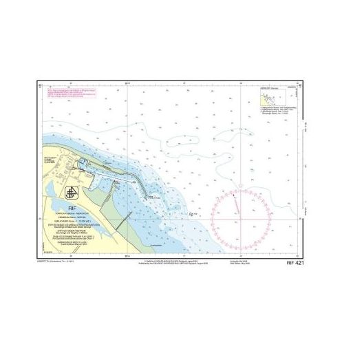 IHO - 421 - carte marine - Rif
