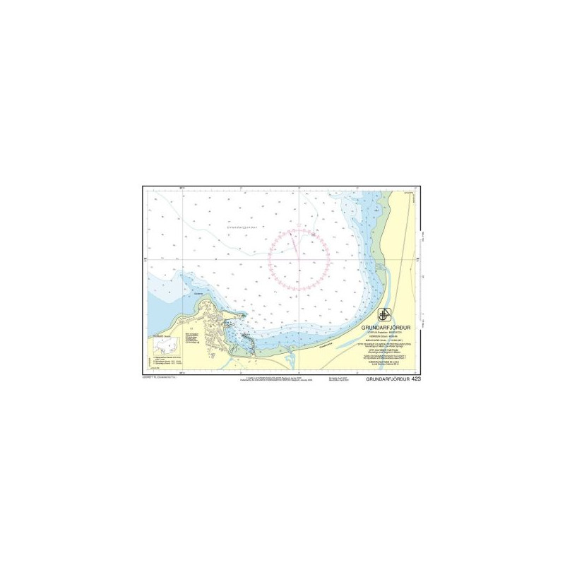 IHO - 423 - nautical chart - Grundarfjörður