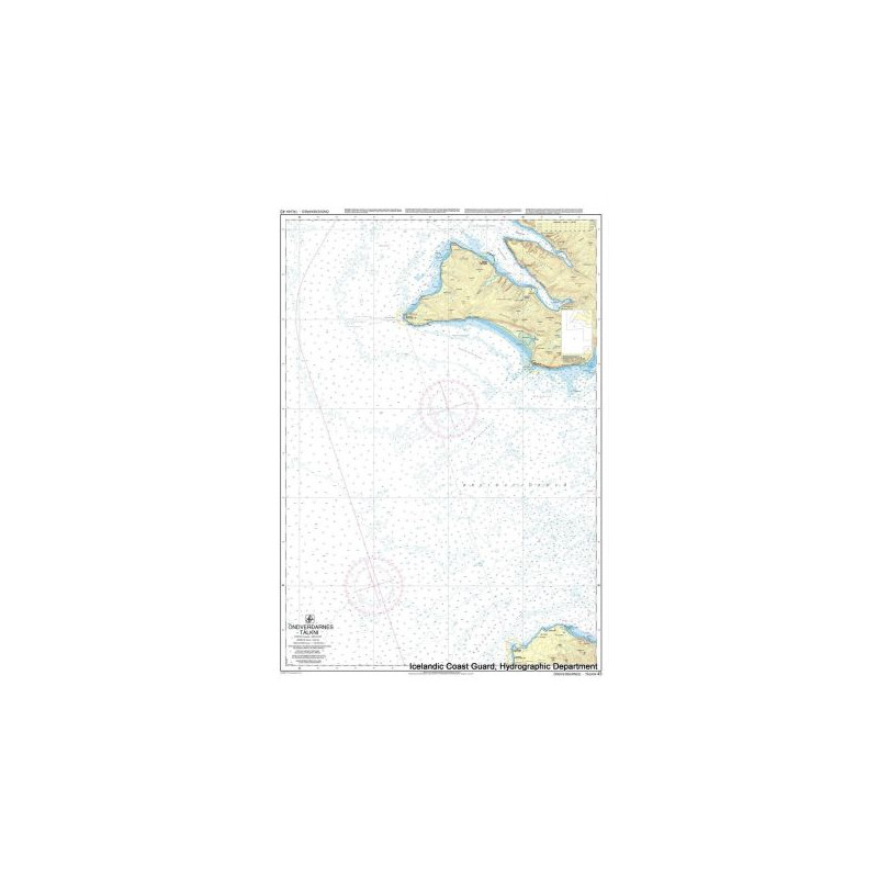 IHO - 043 - carte marine - Öndverðarnes - Tálkni