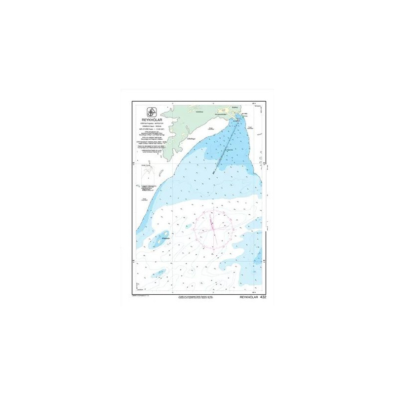 IHO - 432 - nautical chart - Reykhólar