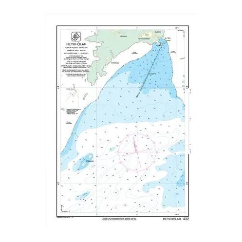 IHO - 432 - nautical chart - Reykhólar