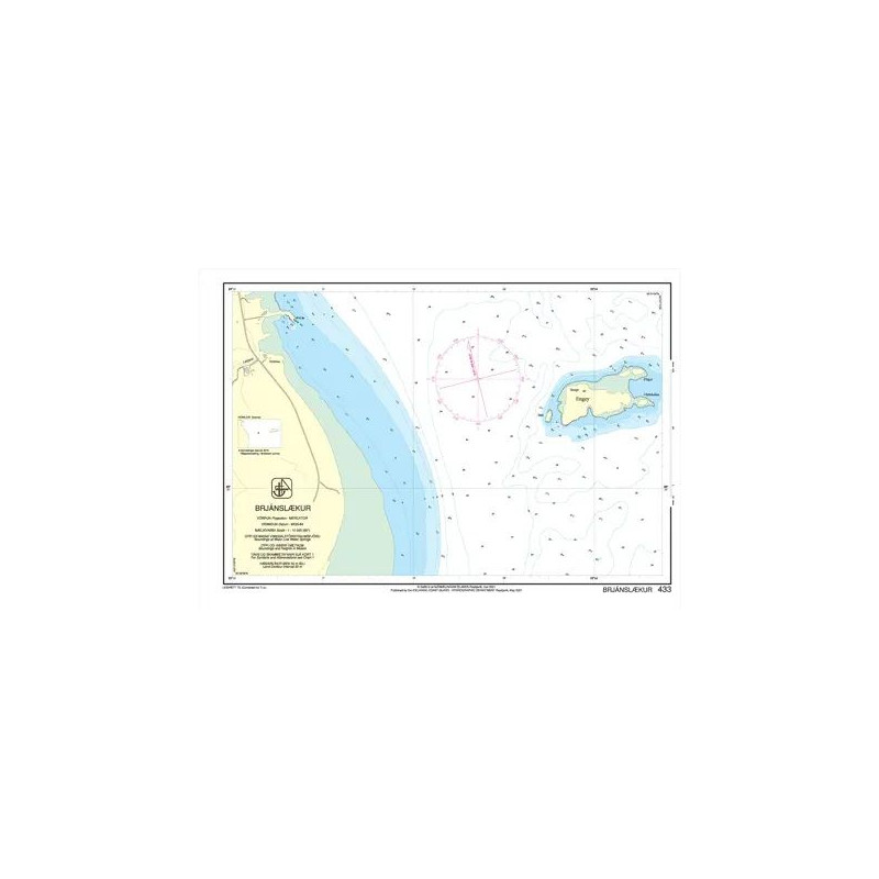 IHO - 433 - nautical chart - Brjánslækur