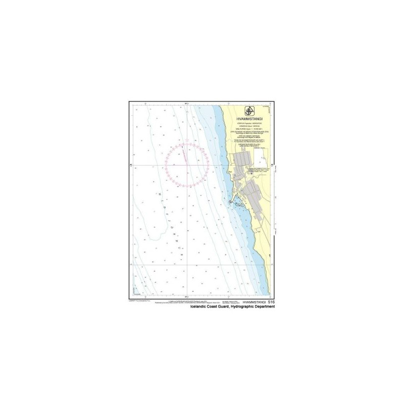 IHO - 516 - nautical chart - Hvammstangi