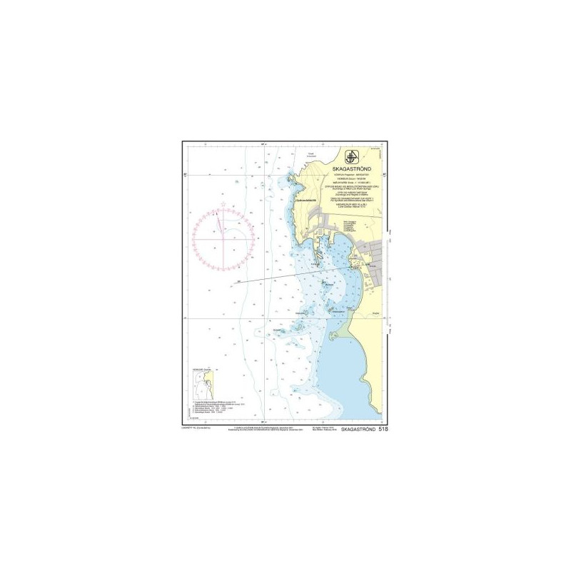 IHO - 518 - nautical chart - Skagaströnd
