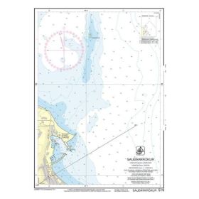 IHO - 519 - nautical chart - Sauðárkrókur