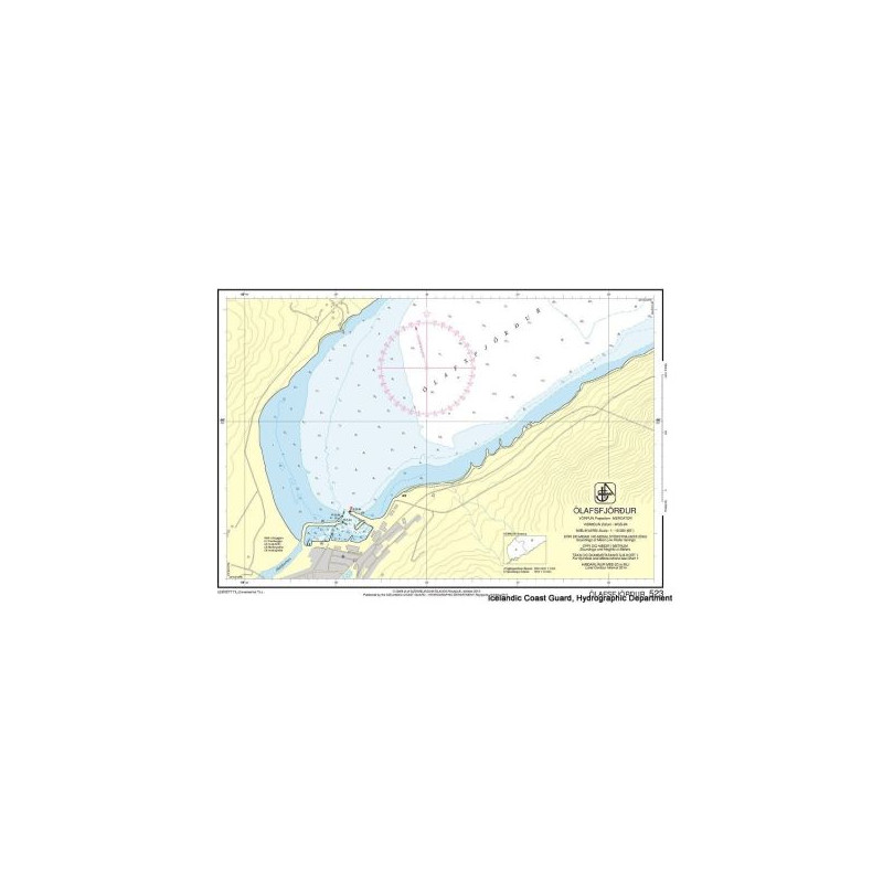 IHO - 523 - carte marine - Ólafsfjörður