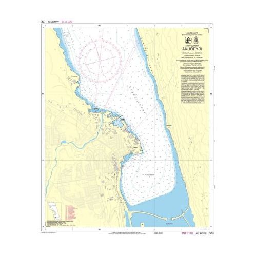 IHO - 530 - carte marine - Akureyri