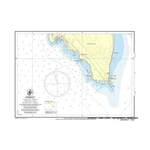 IHO - 532 - nautical chart - Grímsey
