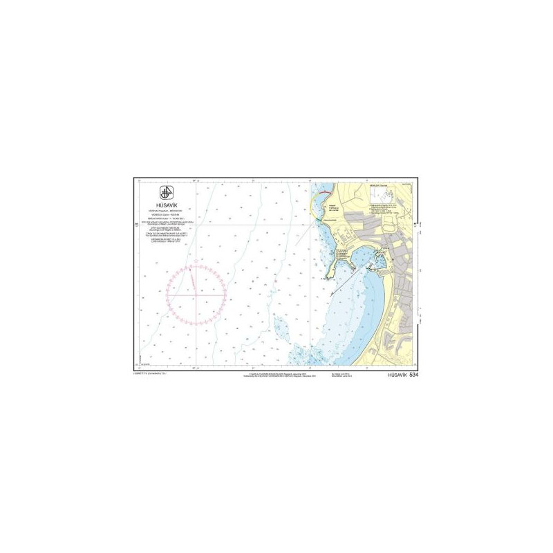 IHO - 534 - nautical chart - Húsavík